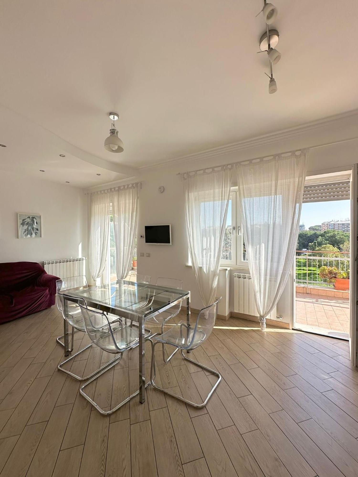 Terrazza Sul Parco Daire Roma Dış mekan fotoğraf